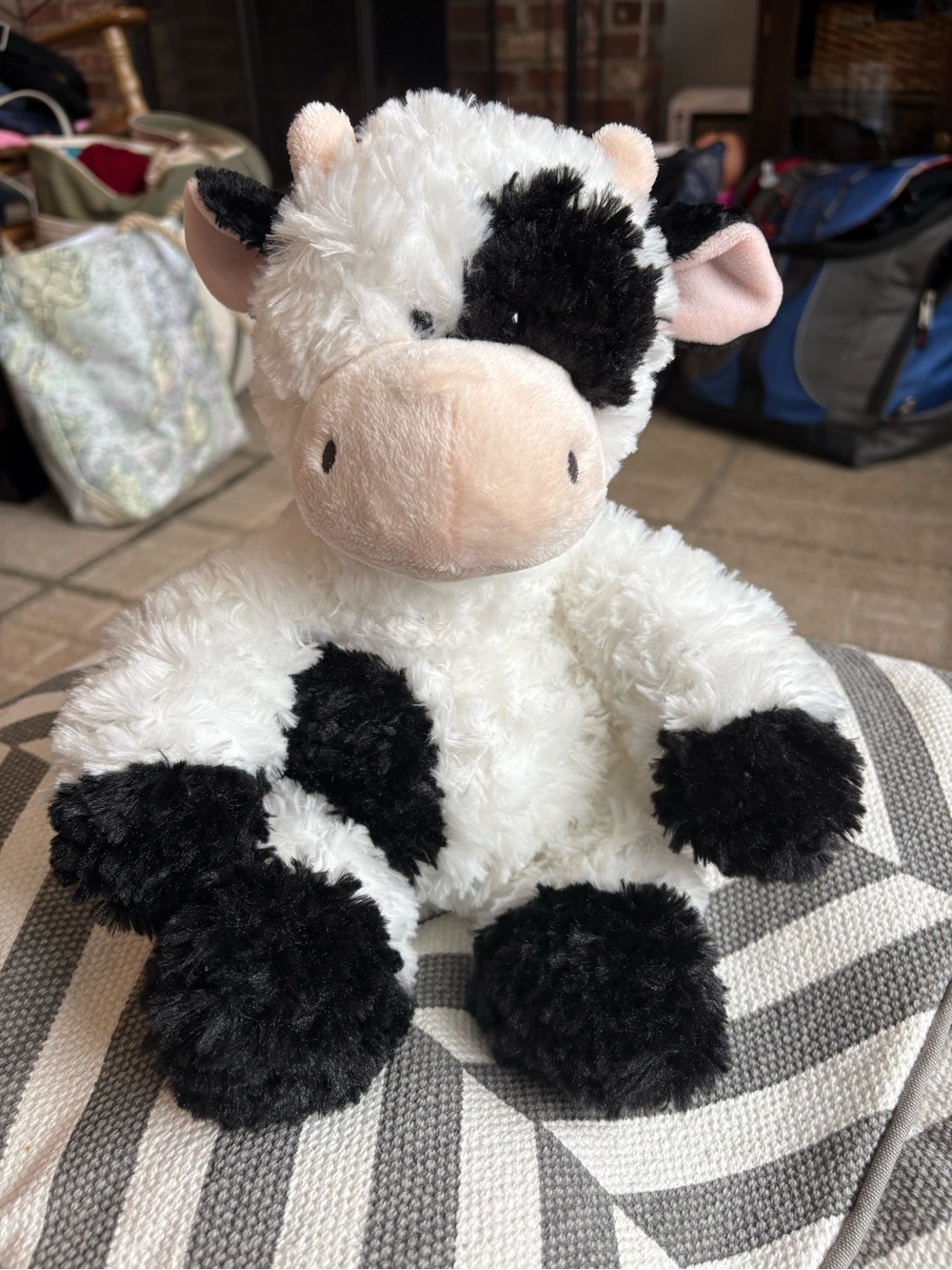 Aurora Plush 12 Inch Holstein Cow Tubbie Wubbie Plush Toy Stuffed Animal NWOT
